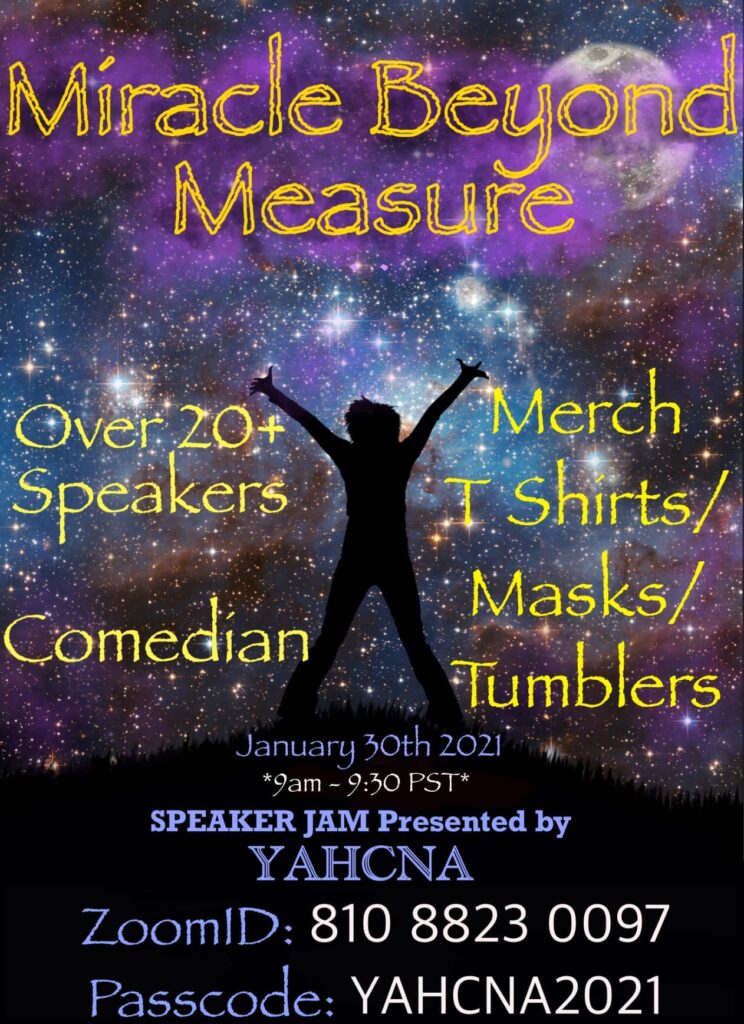 Miracle Beyond Measure speaker jam flyer